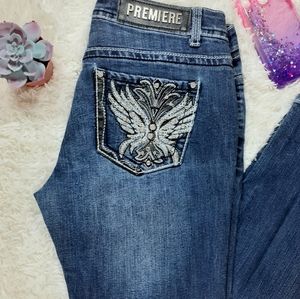 Premiere by Rue 21 Skinny Jeans sz5/6R Pockets
